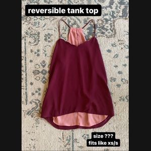REVERSIBLE TANK TOP